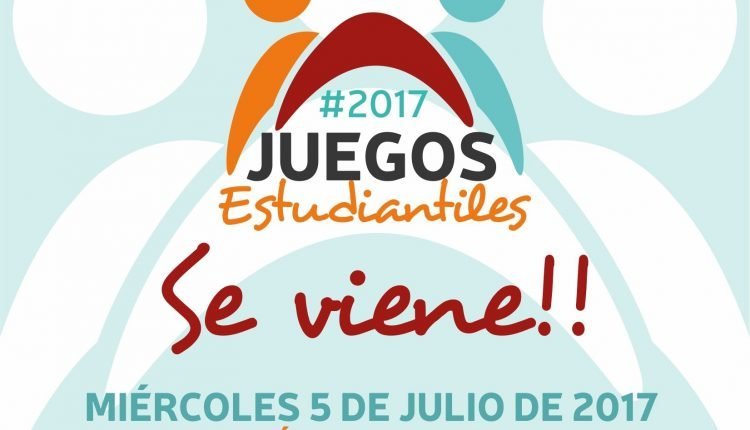 juegos estudiantiles flyer
