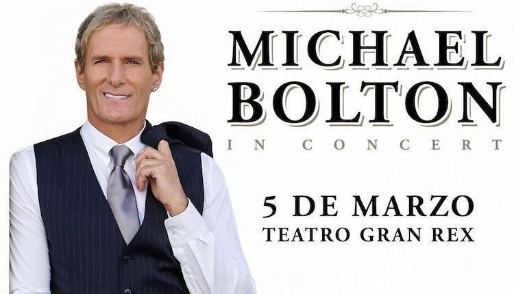 michael bolton en argentina 2018