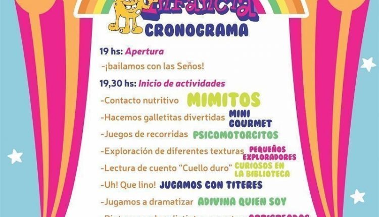 jardin maternal cronograma festival