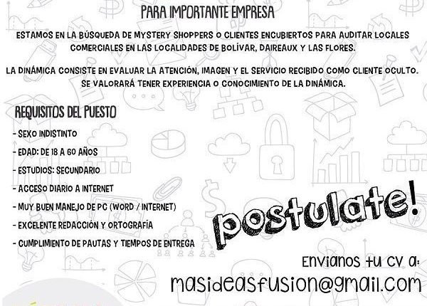 búsqueda CLIENTE OCULTO MÁS IDEAS 01