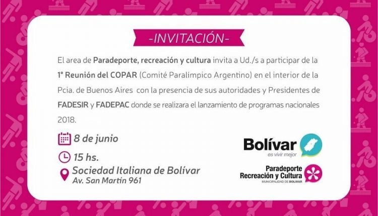 tarjeta comité paralimpico paradeporte