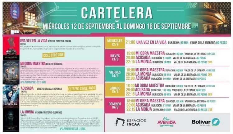 GRILLA DEL 12 AL 16 DE SEP