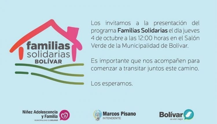 invitacion familias solidarias
