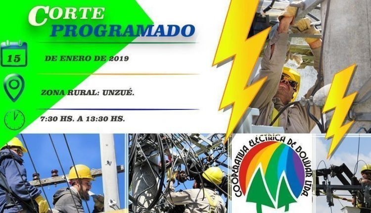 CORTE PROGRAMADO 2019 MARTES 15 09 2019