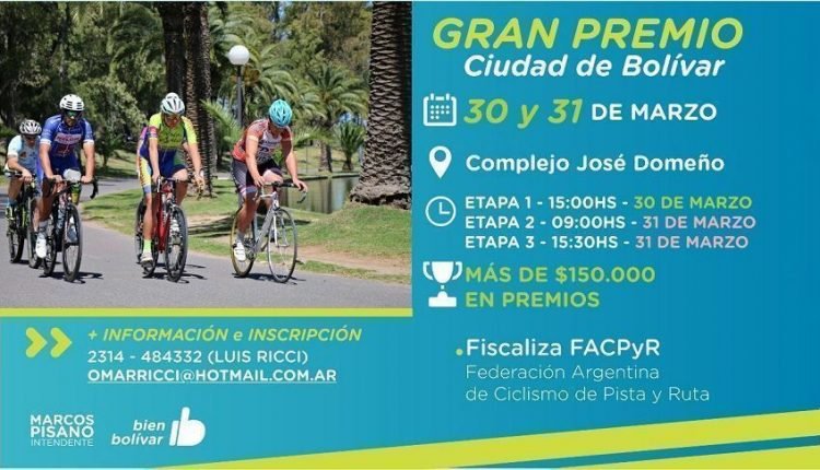 Flyer Gran Premio Ciudad de Bolivar