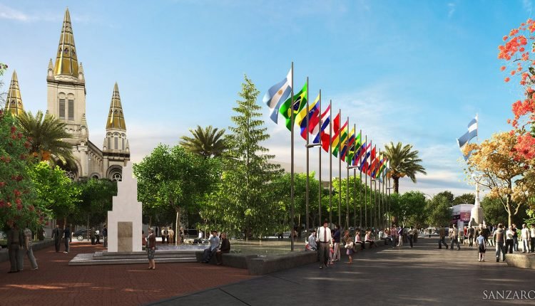 SANZARO CENTRO CIVICO BOLIVAR PEATONAL